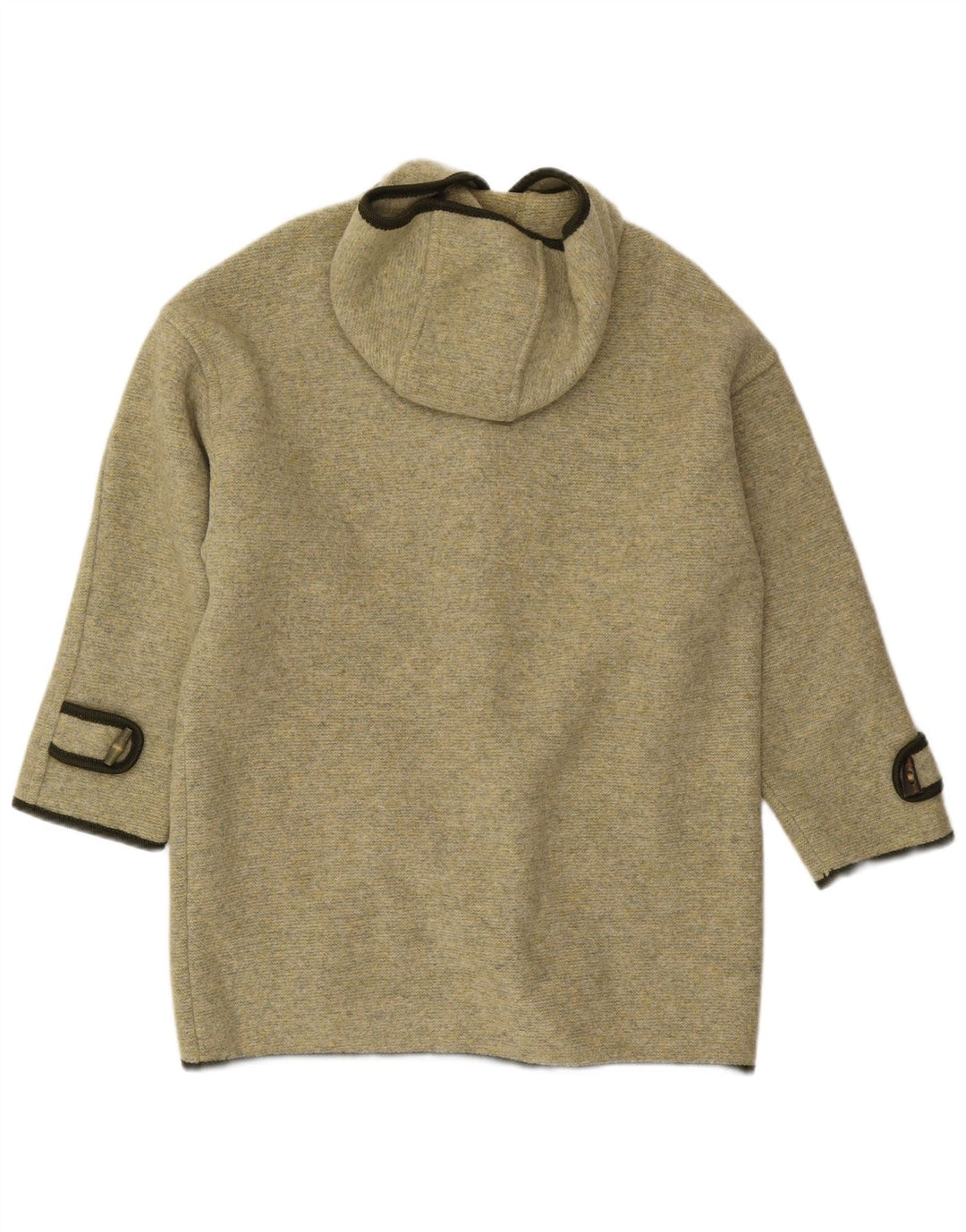 GIESSWEIN Damen-Strickjacke mit Kapuze, UK 14, Größe L, Grün, Fair Isle