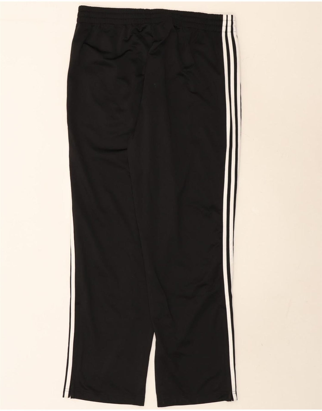 Adidas Herren-Trainingshose, groß, aus schwarzem Polyester