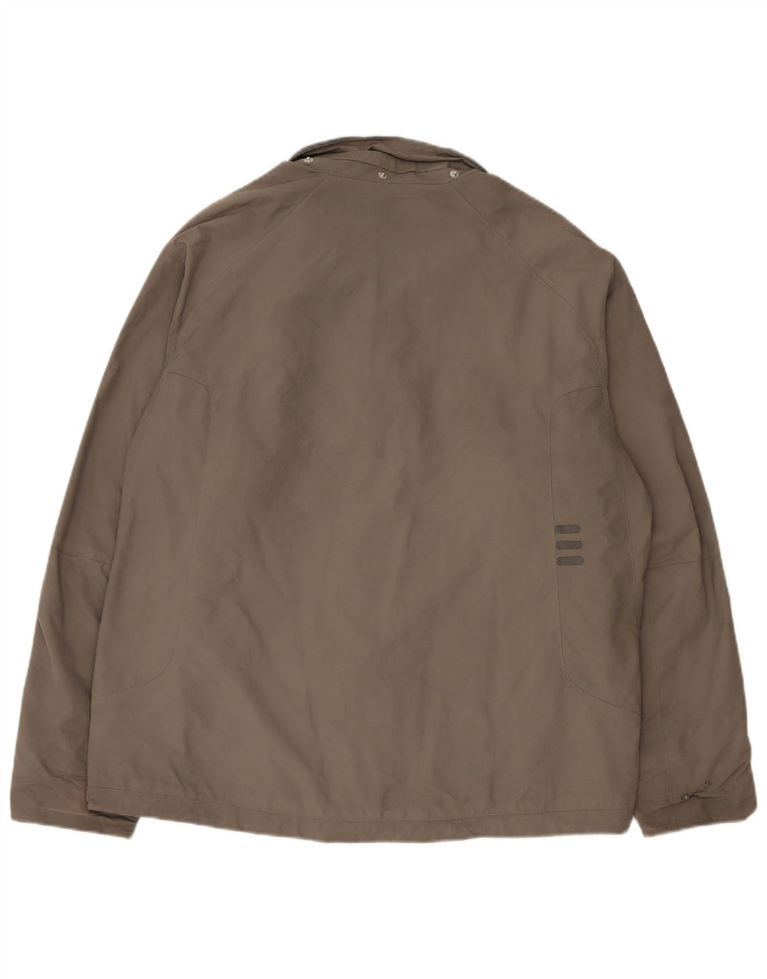 Adidas Herren Regenjacke UK 40 Large Khaki Nylon