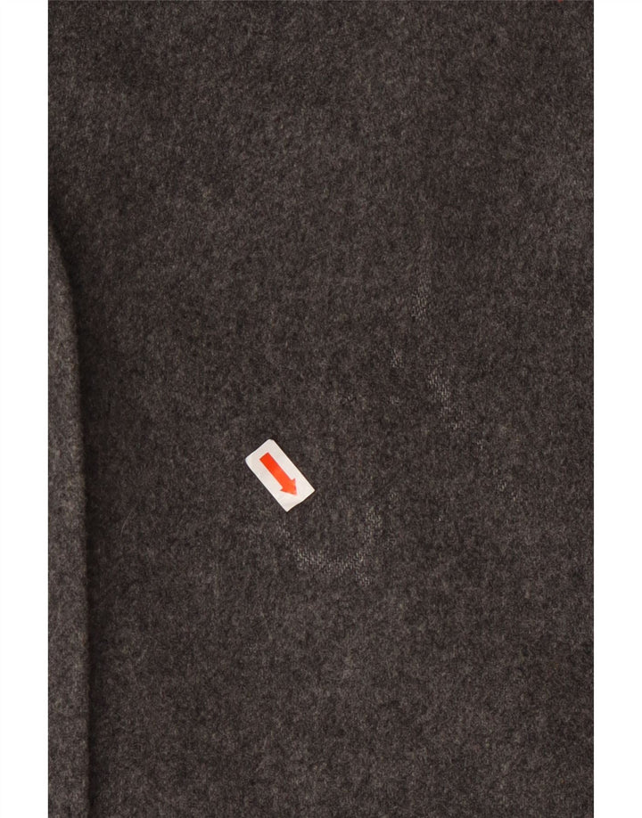 BETTY BARCLAY Damenmantel UK 16 Large Graue Schurwolle