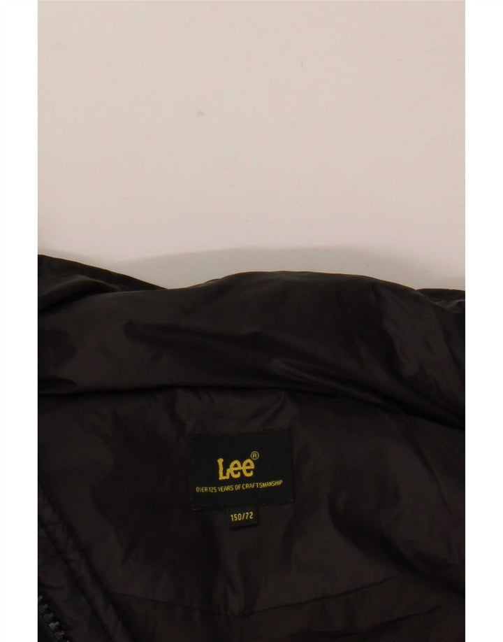 Lee Wattierte Jacke mit Kapuze für Jungen, 12–13 Jahre, Schwarz