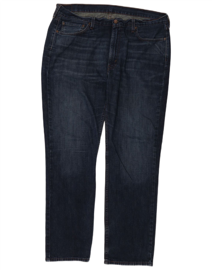 LEVI'S Herren Slim Jeans W40 L32 Marineblau Baumwolle