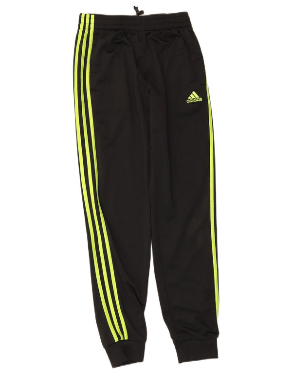 Adidas Jungen-Trainingshose, Jogginghose, 14–15 Jahre, schwarzes Polyester