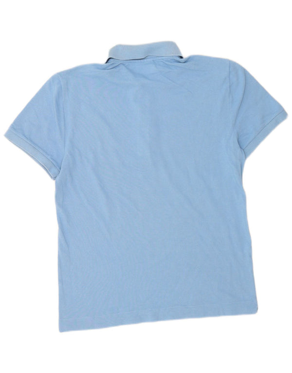 Lacoste Herren-Poloshirt mit schmaler Passform, Größe 3, klein, blaue Baumwolle