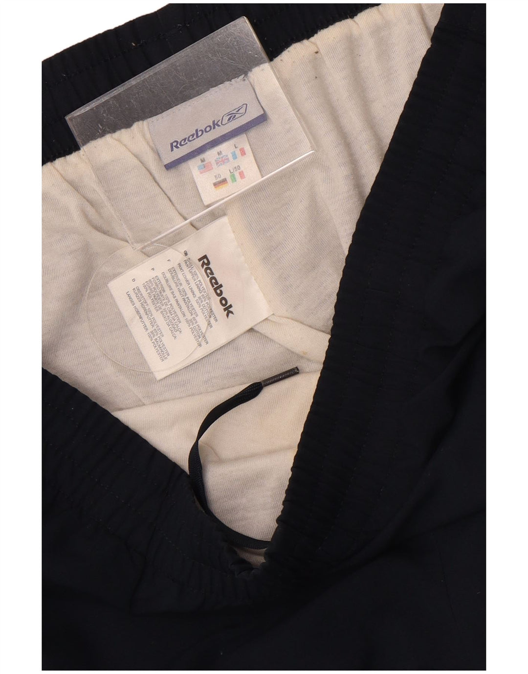REEBOK Herren-Trainingshose, Jogginghose, Mittelblau, Polyester