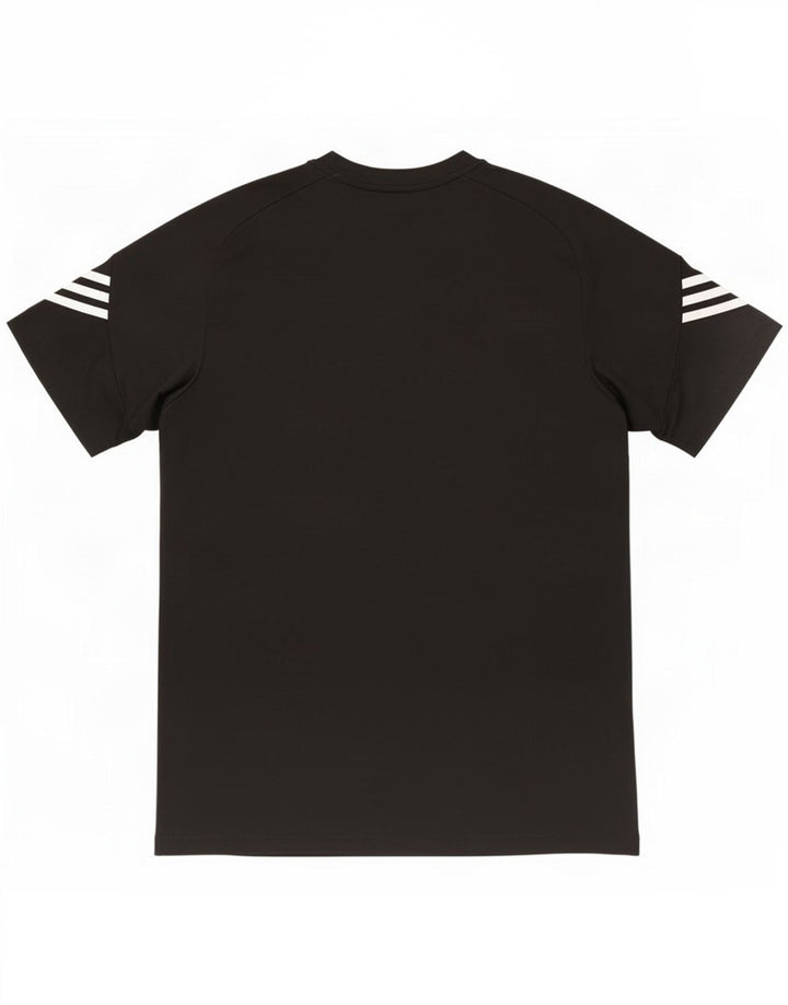 Adidas Herren Climalite Graphic T-Shirt Top Large Schwarz Polyester