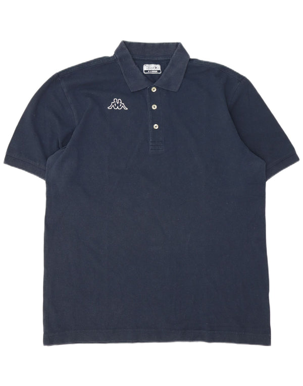 Kappa Herren Poloshirt XL Marineblau