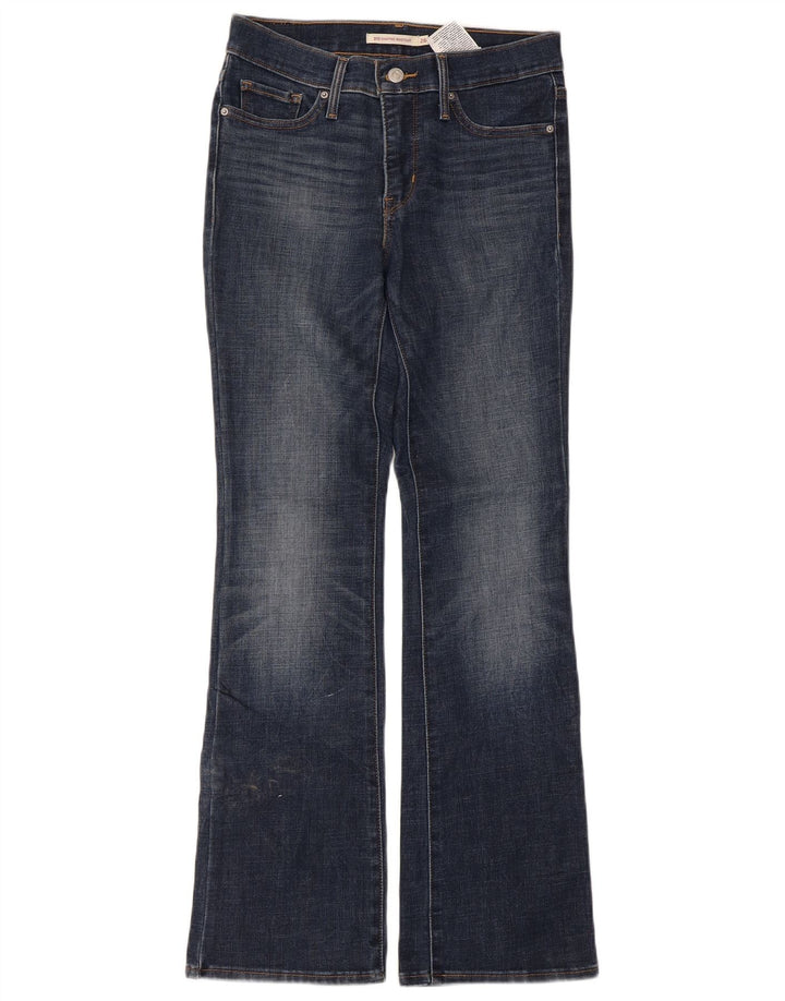 Levi's Damen 315 Shaping Bootcut Jeans W26 L29 Blaue Baumwolle