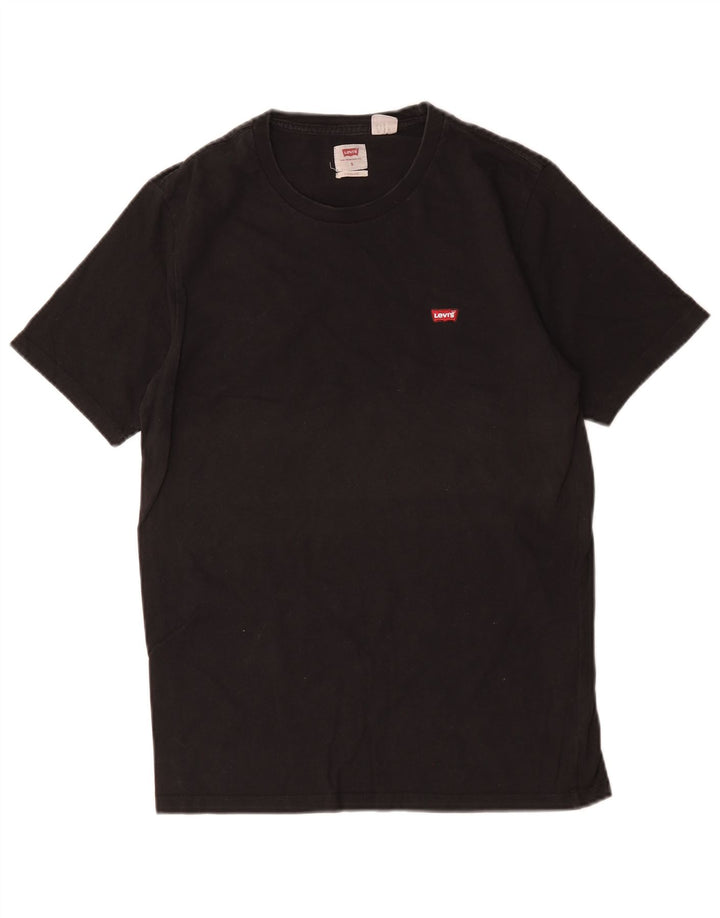 Levi's Herren-T-Shirt mit Standard-Passform, Größe S, Schwarz, Baumwolle
