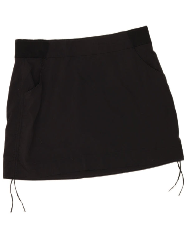 Columbia Damen Omni-Shield Minirock XL W36 Schwarzes Nylon