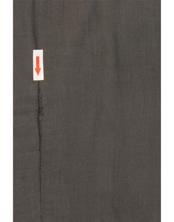 Trussardi Damen Etuikleid IT 44 Mittelgraue Viskose