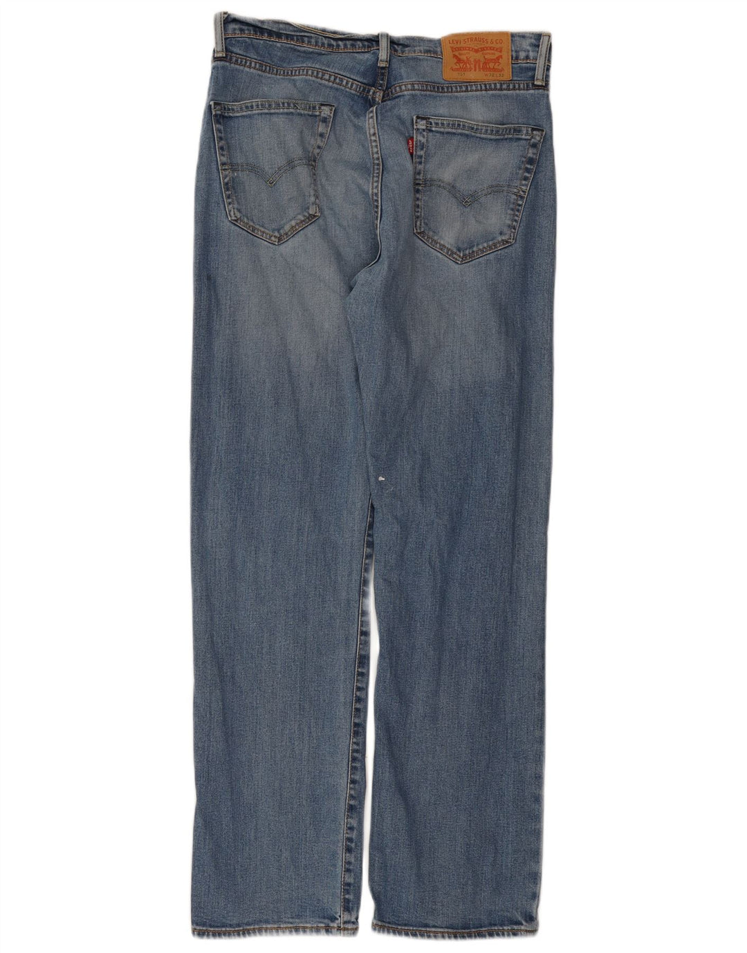 Levi's Herren 751 Straight Jeans W32 L32 Blaue Baumwolle