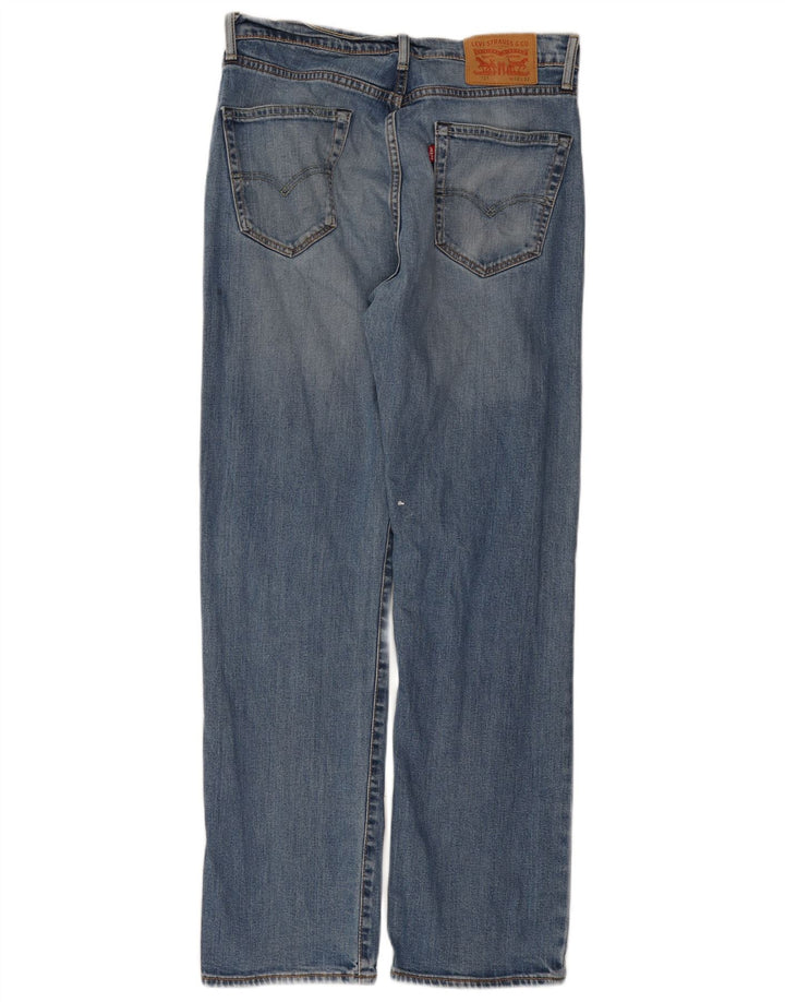Levi's Herren 751 Straight Jeans W32 L32 Blaue Baumwolle