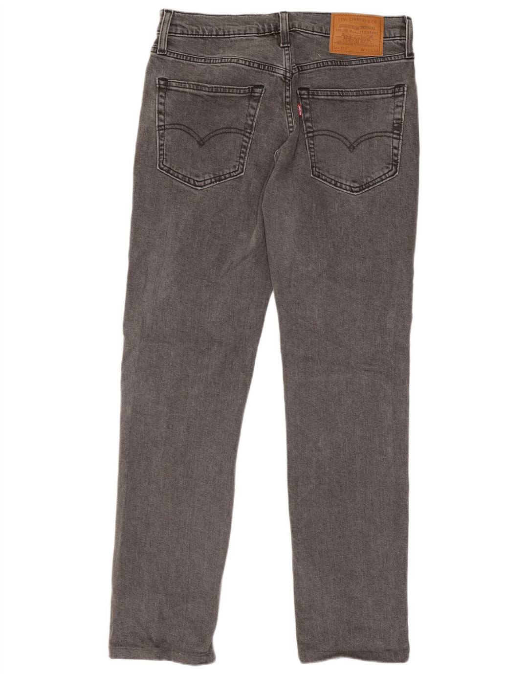 Levi's Herren 511 Slim Jeans W30 L30 Graue Baumwolle