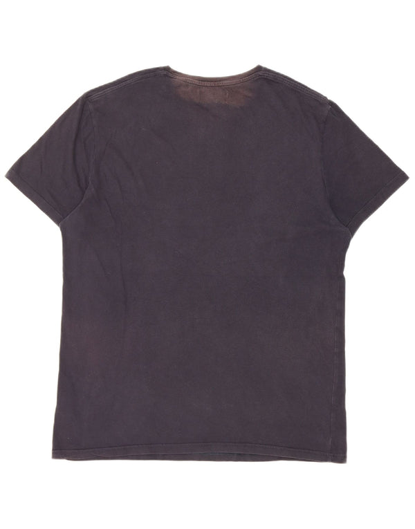 Jack Wills Herren-T-Shirt mit Grafik, mittlere Marineblau-Baumwolle