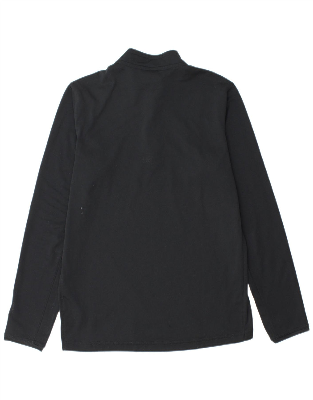 Nike Herren Dri Fit Pullover-Trainingsanzugoberteil mit Reißverschluss, Mittelschwarzes Polyester