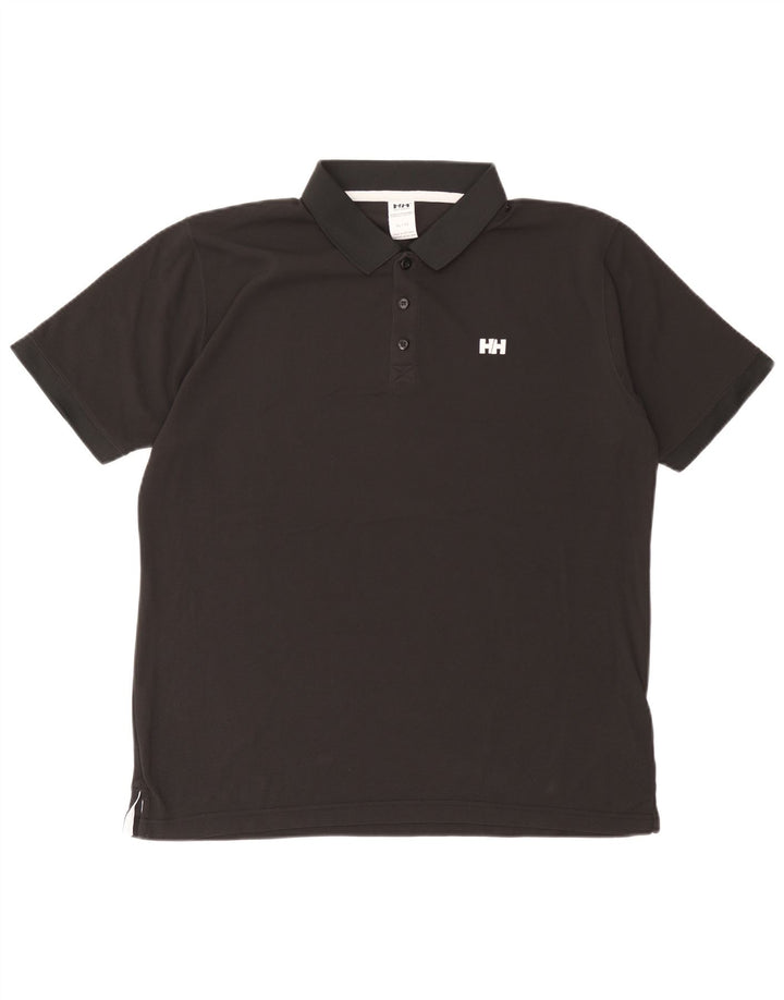 Helly Hansen Herren Poloshirt XL Schwarz Polyamid