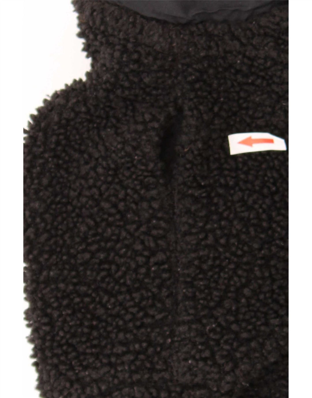 Dunnes Stores Damen-Fleecejacke in Übergröße, UK 10, Größe S, Schwarz, Polyester