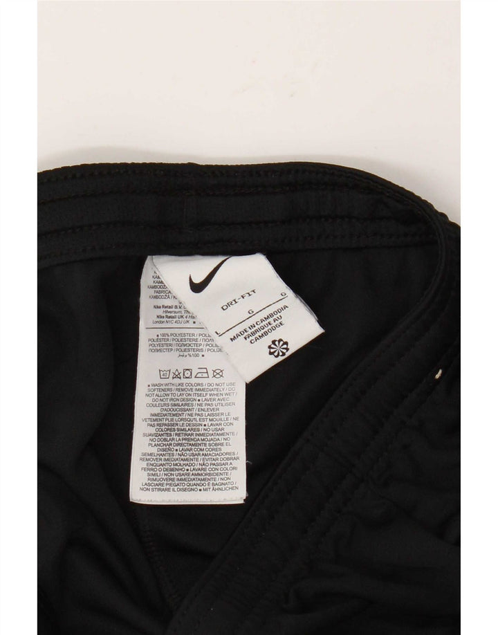Nike Herren Dri Fit Sportshorts, groß, schwarzes Farbblock-Polyester