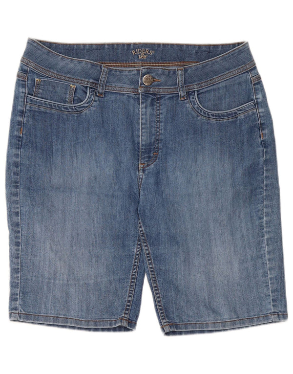 Lee Damen Riders Denim Shorts W34 Large Blau