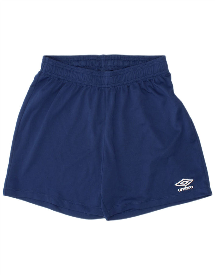Umbro Sportshorts für Jungen, 11–12 Jahre, groß, marineblau, Polyester