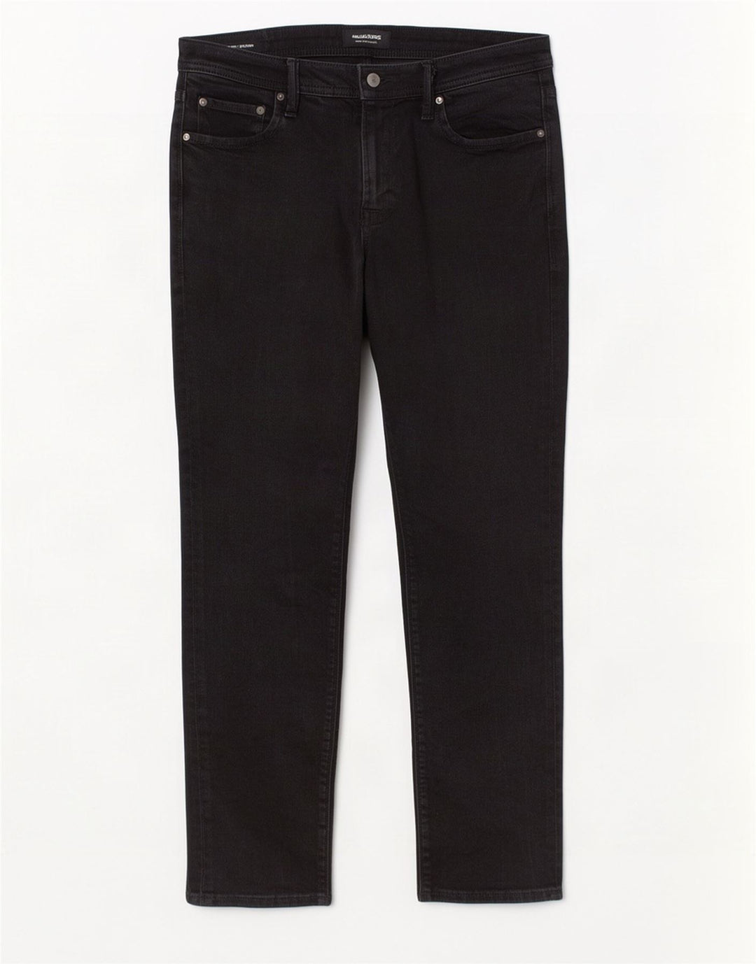 Jack & Jones Herren GLENN Slim Jeans W33 L30 Schwarze Baumwolle