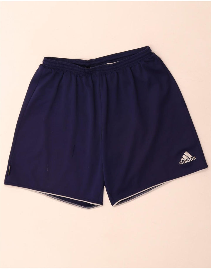Adidas Herren-Sportshorts, groß, marineblau, Polyester