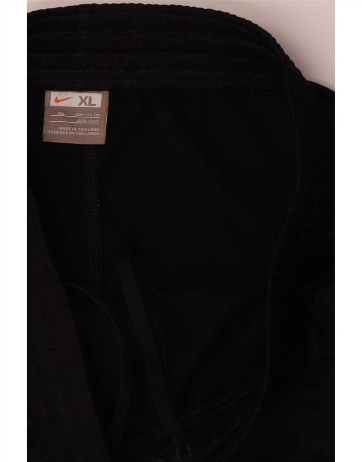 Nike Sportshorts für Jungen, 13–14 Jahre, XL, schwarz gestreift, Polyester