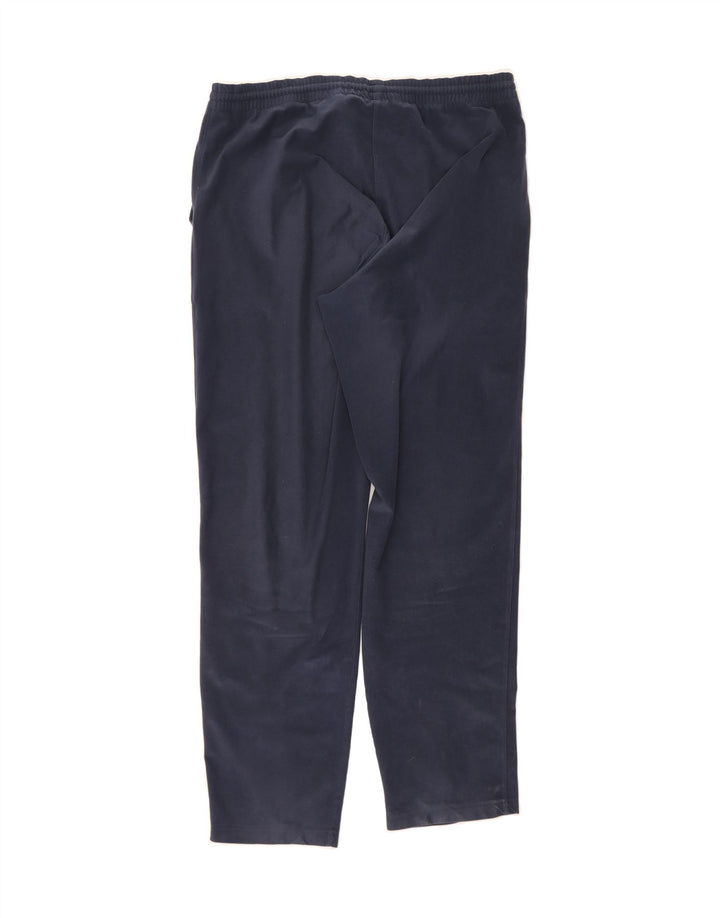 DIADORA Mens Tracksuit Trousers UK 40 Medium  Navy Blue Polyester Vintage Diadora and Second-Hand Diadora from Messina Hembry 