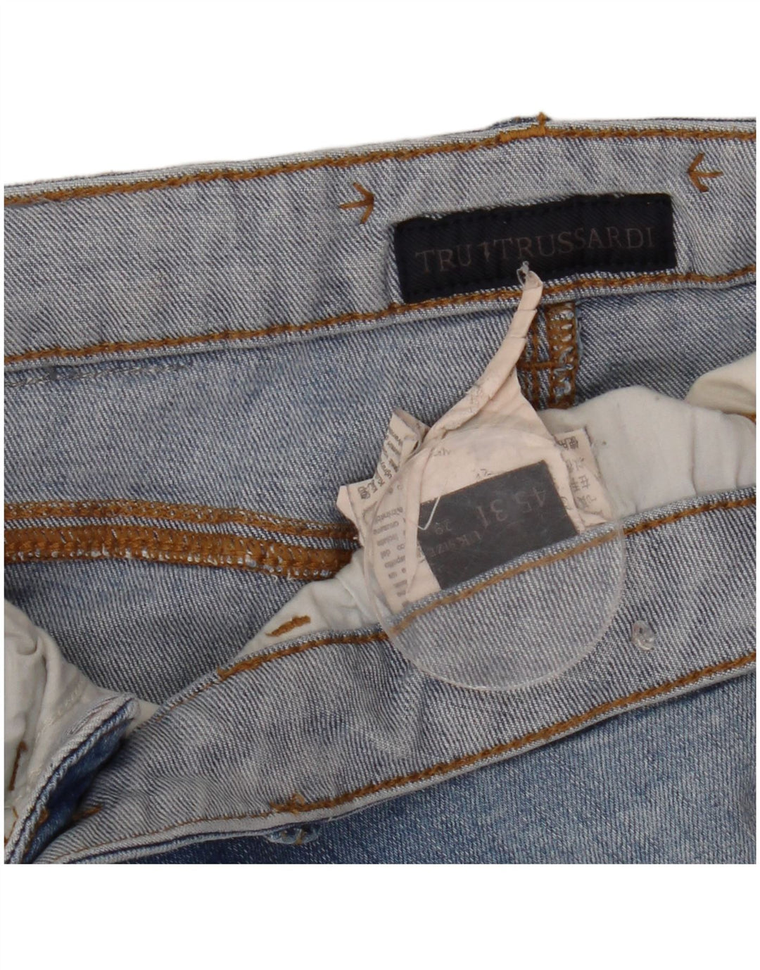 Trussardi Damen Skinny Jeans W29 L32 Blau