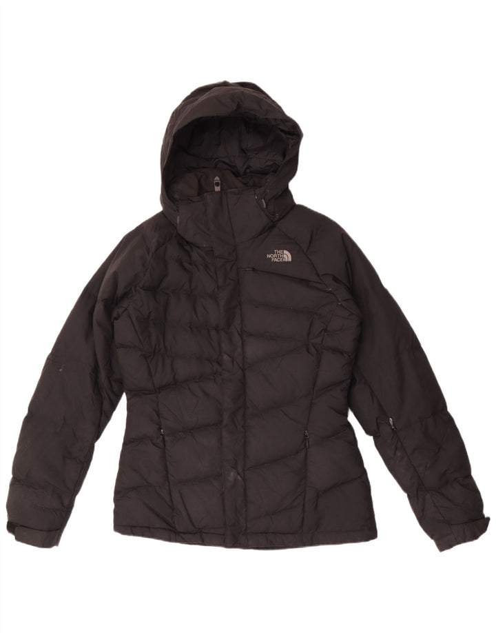 The North Face Damen Übergroße, wattierte Kapuzenjacke, UK 10, Größe S, Schwarz