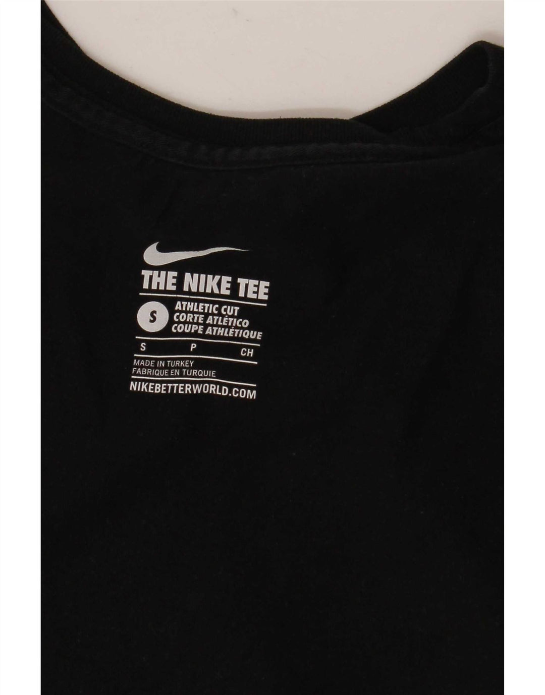 Nike Herren Athletic Cut Graphic T-Shirt Top Small Schwarz