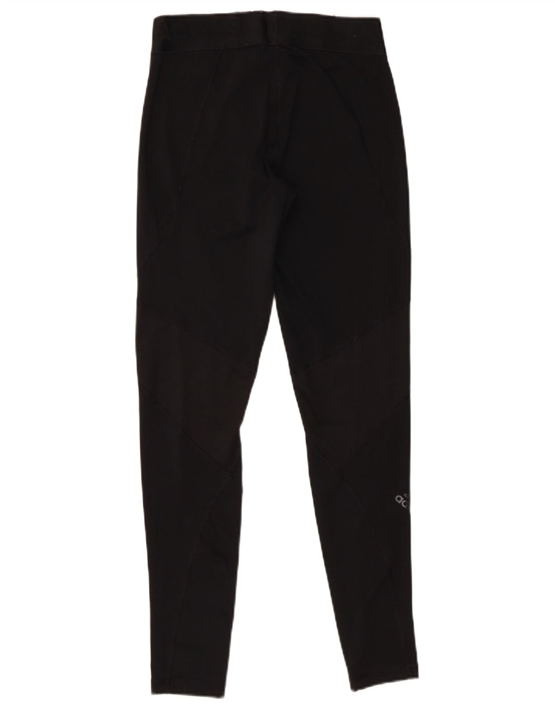 Adidas Damen Graphic Leggings UK 12/14 Medium Schwarz