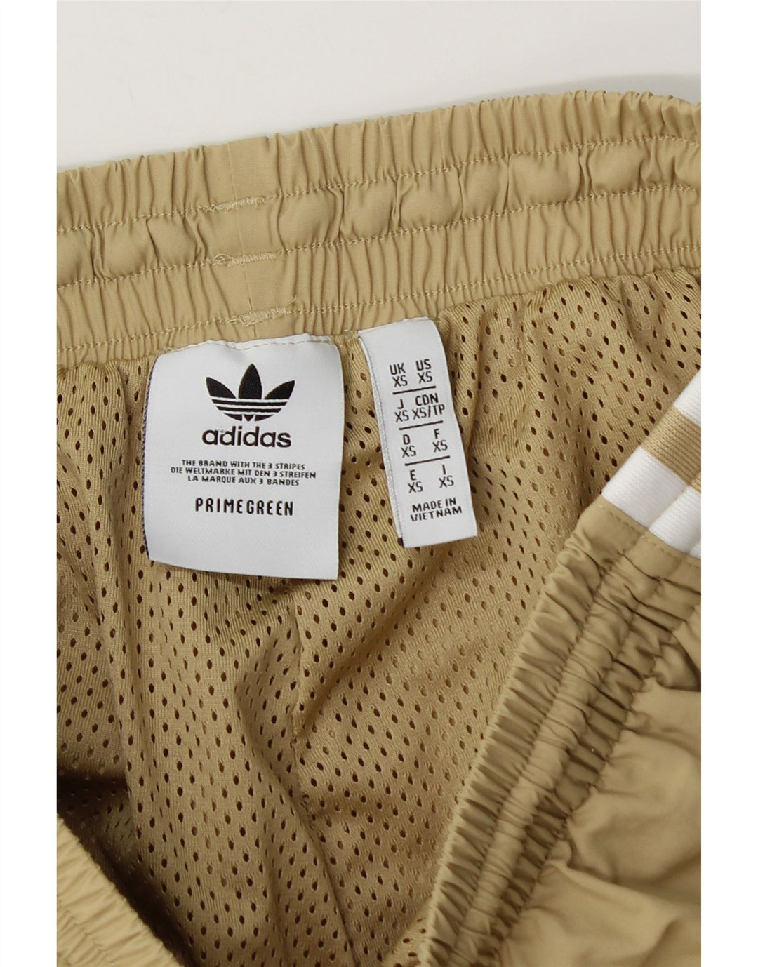 Adidas Herren Trainingshose Jogger XS Beige Polyamid
