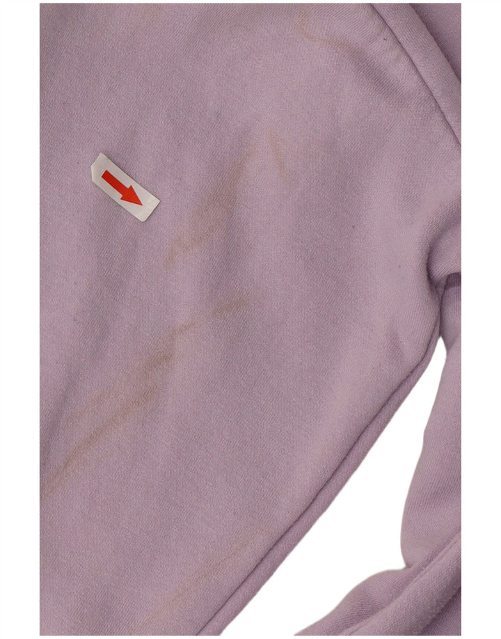 Zara Damen Sweatshirt-Pullover UK 14 Medium Lila