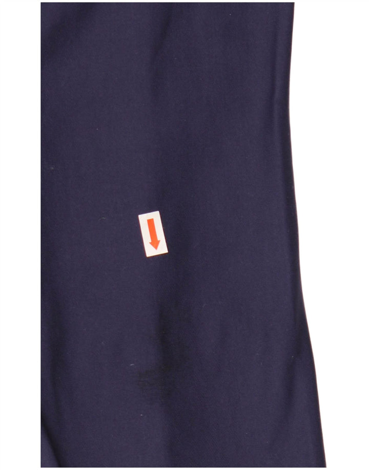 UNDER ARMOUR Damen Cold Gear Leggings UK 12 Medium Marineblau