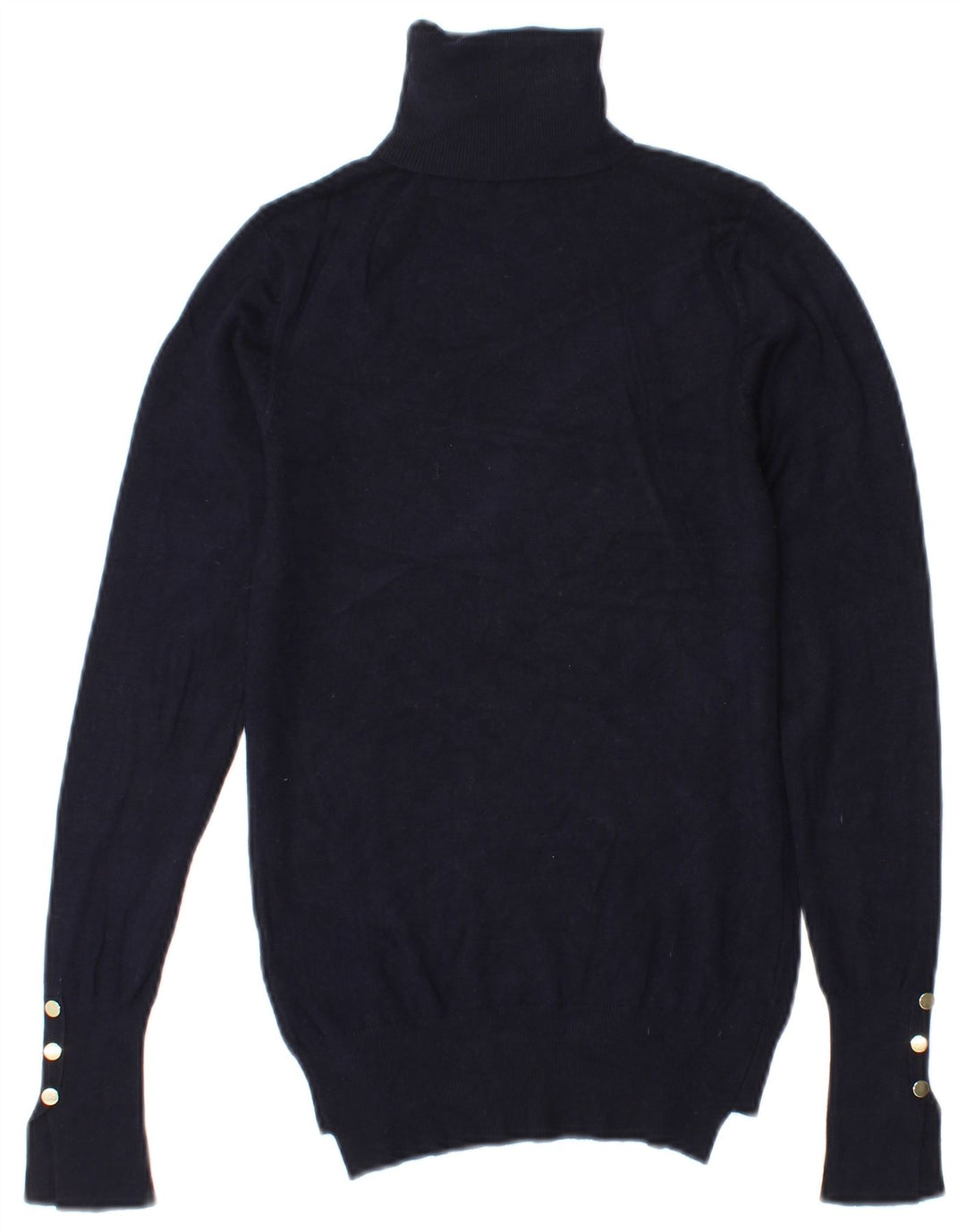 Rollkragenpullover für Damen von Zara, Gr. 10, Marineblau