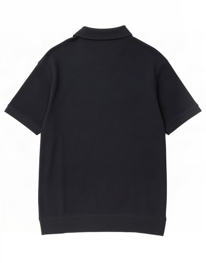Zara Herren Poloshirt XL Schwarz Baumwolle