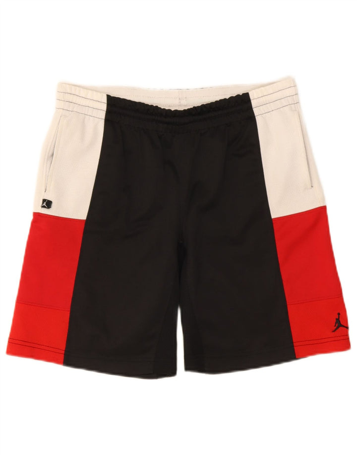 Jordan Sportshorts für Jungen, 8–9 Jahre, Größe S, Schwarz, Farbblock