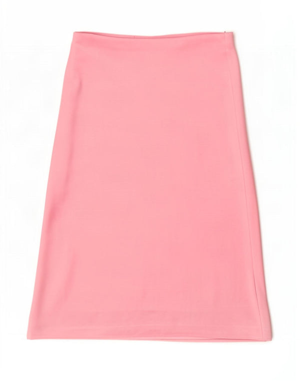 Zara Damen A-Linien-Rock Medium W30 Rosa Polyester