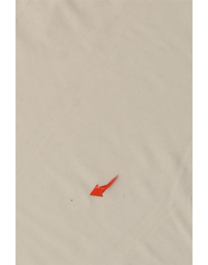 Napapijri Herren T-Shirt Top Small aus weißer Baumwolle