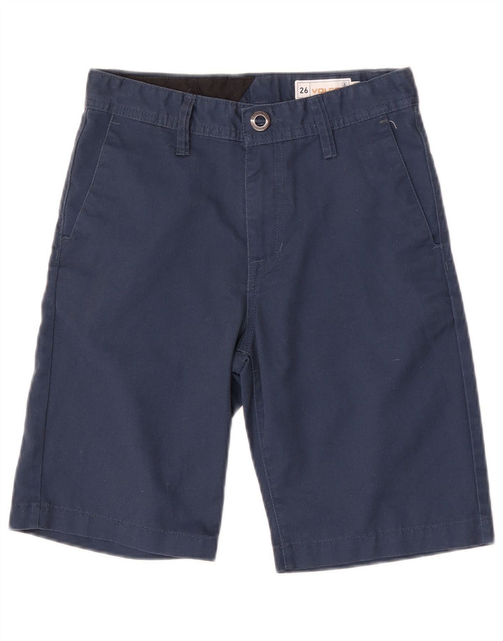 Volcom Chino-Shorts für Jungen, 11–12 Jahre, W26, Marineblau, Polyester