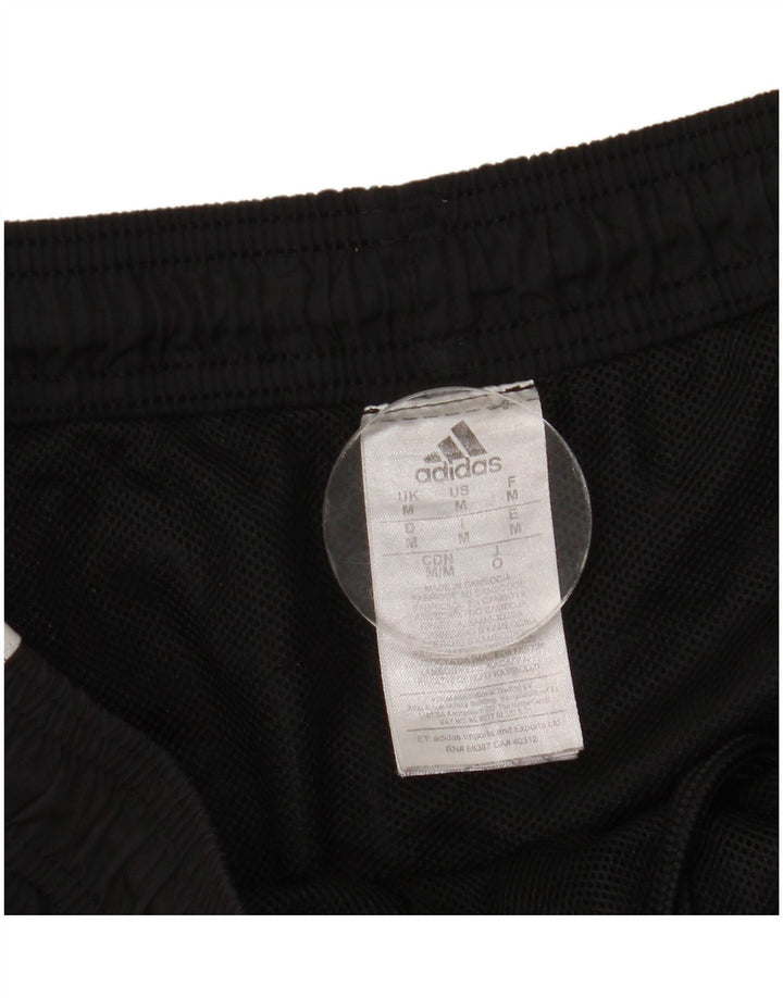 Adidas Damen Sportshorts UK 12 Medium Schwarz Polyester
