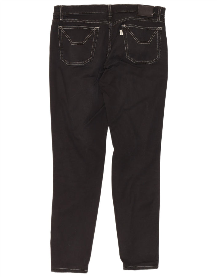 Jeckerson Damen Slim Jeans W31 L29 Schwarz