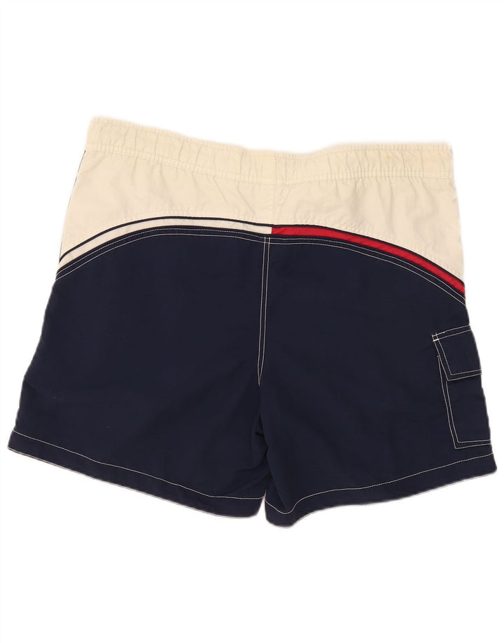 Tommy Hilfiger Herren-Cargo-Badeshorts, mittelgroß, Marineblau, Farbblock