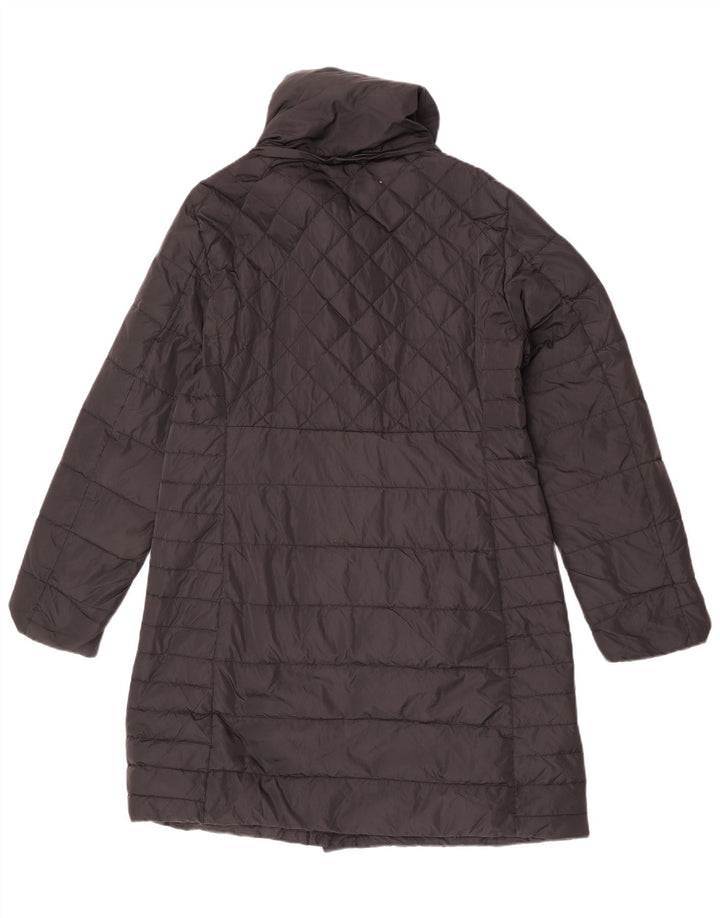 Marella Damen Sport gepolsterter Mantel UK 14 Large Schwarz Polyamid