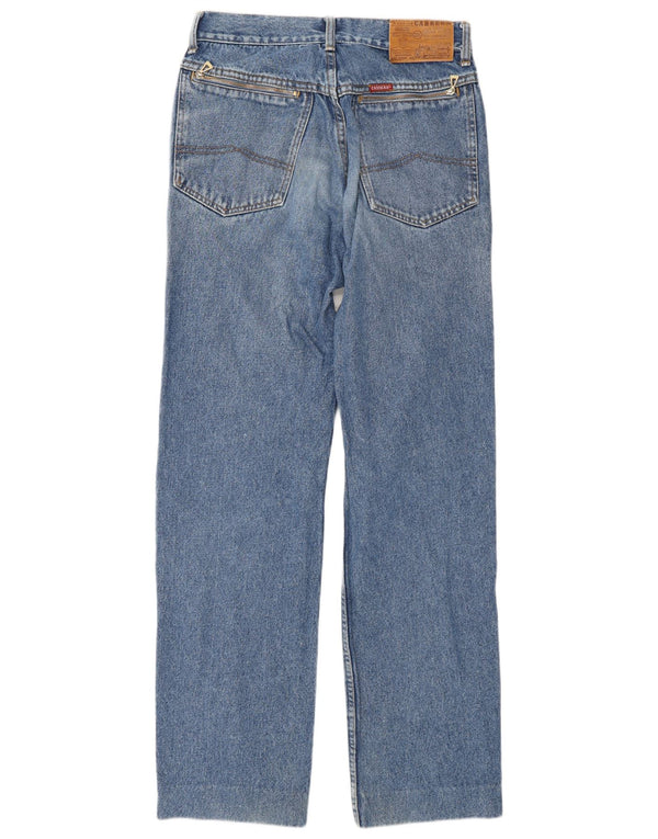 Carrera Herren Straight Jeans W31 L30 Blaue Baumwolle