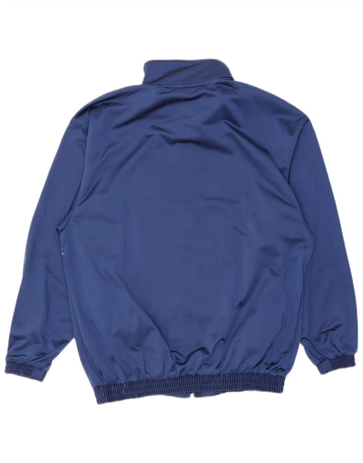 Mizuno Herren-Trainingsanzugoberteil mit Grafik, klein, marineblau, gestreift, Polyester