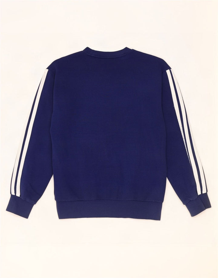 Adidas Herren Sweatshirt Pullover Medium Marineblau Baumwolle