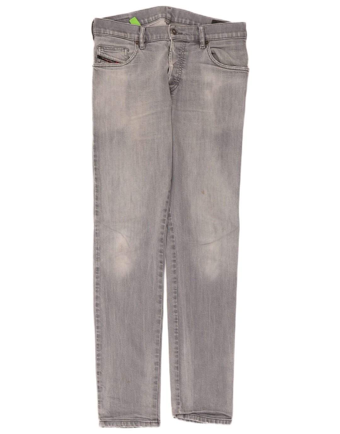 DIESEL Herren D-Yennox Tapered Jeans W30 L32 Graue Baumwolle